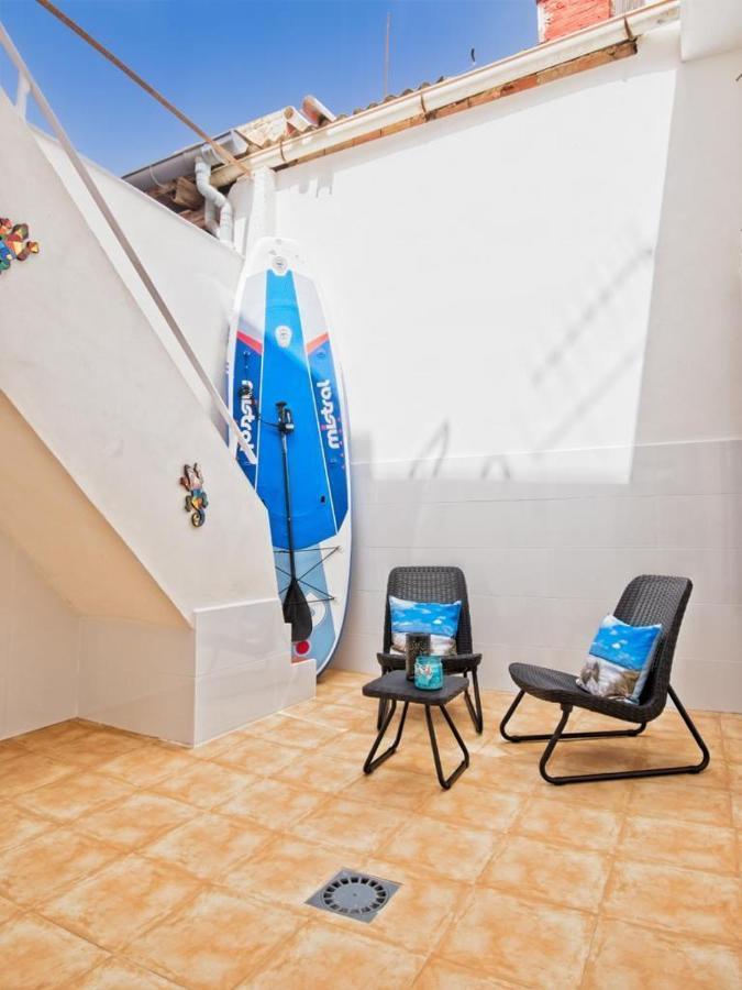 Casa En La Playa Valencia El Perello Villa Mareny Barraquetas Bagian luar foto